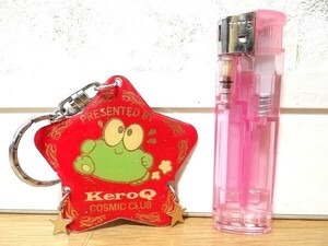 希少 80年代 ビンテージ KeroQ COSMIC CLUB ケロQ コミッククラブ カエル 蛙 キーホルダー レトロ 当時物