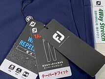 新品★フットジョイ FootJoy ツアーフィット 吸汗速乾 撥水 4wayストレッチ テーパードパンツ/春夏/ネイビー/サイズXL(w86-90)/送料185円_画像5