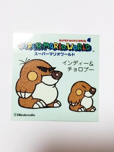 【非売品】スーパーマリオワールド インディー&チョロプー Nintendo トップ製菓【絶品】