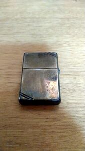 純銀スターリングシルバー ZIPPO 2013年 USA オイルライター 錆や傷あり おまけZIPPO1個付けます！