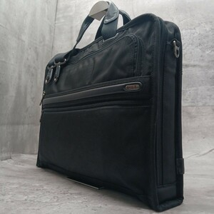 TUMI トゥミ アルファ 2WAY ショルダーバッグ バリスティックナイロン 26111D4 ビジネスバッグ ブリーフケース A4 肩掛け可能 斜め掛け 黒