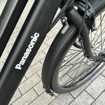 自転車 Panasonic パナソニック 電動自転車 ティモS BE-FTS641 大阪 充電器付き ブラック 黒色 電動アシスト自転車_画像4