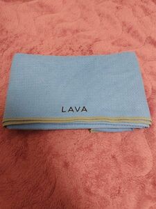 スカイグレー色 LAVA RUG ラバ ラグ ヨガ マット ホット 滑り止め 軽量 コンパクト 折りたたみ