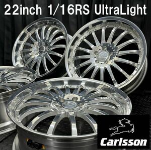  кованый 22 дюймовый * "Carlson" 1/16RS Ultra Light 22×9J +30 10J +35 5H120 4шт.@NB240327-B1 Lexus LS460 LS500 LS600 и т.п. /TPMS есть колесо 