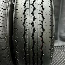 23年製新車外し★195/80R15 107/105N LT ブリヂストン ECOPIA RD613 4本 №B240327-B3 200系ハイエース レジアス NV350キャラバン等/セット_画像5