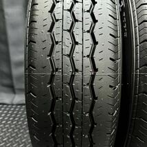 23年製新車外し★195/80R15 107/105N LT ブリヂストン ECOPIA RD613 4本 №B240327-B3 200系ハイエース レジアス NV350キャラバン等/セット_画像2