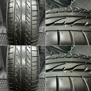 美品★165/55R15 ブリヂストン ポテンザ RE050A＆アルトターボRS 純正ホイール 4本 №B240308-B1 アルトワークス等/HA36S*スズキ*15インチの画像2