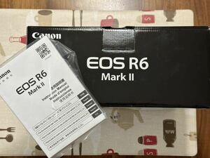 CANON キャノン　EOS R6 Mark II ボディ、元箱　マニュアル、カメラ無し