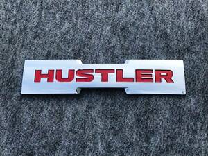 * Hustler * Logo emblem sticker * red *MR31S/MR41S/MR52S/MR92S* new model Hustler *HUSTLER* rear emblem * seal *