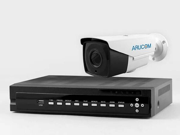 新品未使用　ARUCOM アナログ　HD屋外防雨バレットカメラセット (RD-RA5204 ，RD-CV313A）