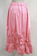 Jane Marple Dans Le Saｌon / Vintage satin bubble skirt ピンク H-24-03-05-026-JM-SK-KB-ZH_画像2
