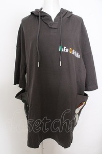 NieR Clothing / シエル×ミケBIG POCKET PARKA　パーカー F グレー O-23-10-20-102-PU-TO-OW-ZY