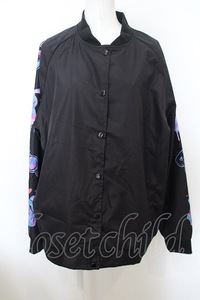 NieR Clothing / キャラクターptBLOUSON JACKET　ジャケット ブラック O-23-12-18-048-PU-JA-OW-ZY