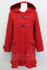 MILK / COATSTAR duffle coat (15W) red T-24-03-03-003-ML-CO-SZ-ZT-C006