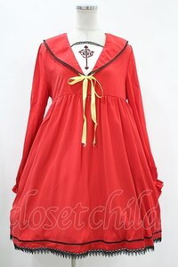  star . rainbow ( abroad Lolita brand ) / sailor One-piece M red H-24-03-02-016-EL-OP-NS-ZH