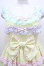 Angelic Pretty / しゃぼん玉ジャンパースカート(2023) イエロー Y-23-11-10-108-AP-OP-SZ-ZS_画像3