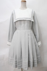 Angelic Pretty / 上級生ワンピース グレー Y-24-03-12-112-AP-OP-SZ-ZY