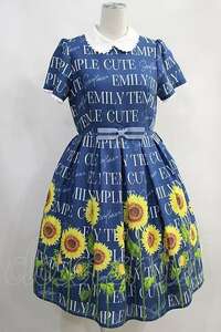 Emily Temple cute / Sunflower One-piece navy H-24-03-19-2010-ET-OP-KB-ZH