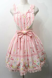 Angelic Pretty / ＳＫStrawberry Parlourスカート ピンク S-24-03-18-073-AP-SK-AS-ZS