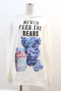 MILKBOY / NEVER FEED BEAR HOODY 白 I-24-03-17-086-MB-TO-HD-ZI