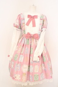 Angelic Pretty / Memorial Tea Museumワンピース ピンク O-24-03-28-005-AP-OP-IG-OS