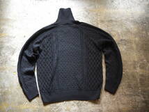 新品未使用 XLサイズ NIKE Cable Knit Turtleneck Sweater ナイキ ケーブル タートルネック ニット L/S セーター /ブラック_画像4
