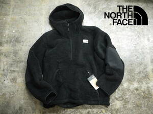 2022-23最新 新品 M/THE NORTH FACE ノースフェイス ふわふわ シェルパフリース パーカー プルオーバー 黒 CAMPSHIRE JKT