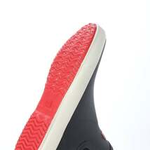 メンズレインブーツ　レインシューズ　長靴　雨靴　天然ゴム素材　新品『20088-BLK-WHT-265』26.5cm　在庫一掃セール_画像4