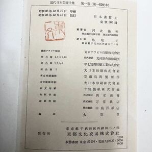 近代日本美術全集 6冊セット 古書 大型本の画像9