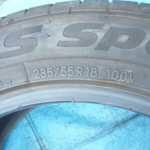 バリ山2本！235/55R18 100V トーヨー プロクセス スポーツ SUV 21年製 室内保管品！235/55-18 235/55ZR18             の画像9