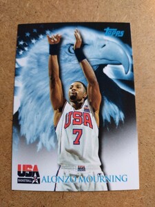 NBA カード alonzo mourning usa topps アロンゾ モーニング 