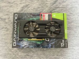 ◇【美品】GAINWARD GeForce RTX 3060 Ghost グラフィックボード 12G GDDR6 NE63060019K9-190AU-G 国内正規代理店品 動作確認品◇