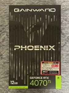 ◇【超美品・短期間使用】GAINWARD GeForce RTX 4070Ti Phoenix NED407T019K9-1043XG グラフィックボード 国内正規代理店品◇