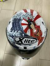 ノーラン NOLAN / X-LITE X-802R LORENZO MOTEGI [ロレンソ・モテギ] 中古 Lサイズ 59-60cm 検)フルフェイスヘルメット Arai SHOEI _画像5