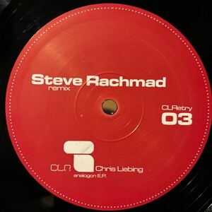 [ Chris Liebing - Analogon E.P. (Remixes 3) - CLRetry CLRetry03 ] Steve Rachmad/Sterac , Gaetano Parisio/Gaetek