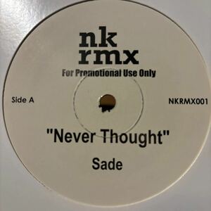 [ Sade / Bjork - Never Thought / Constellation - nk rmx NKRMX001 ] Dazzle Drums