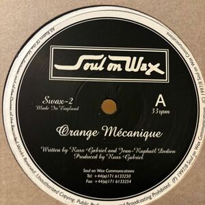 [ Russ Gabriel - Orange Mecanique - Soul On Wax Swax-2 ]