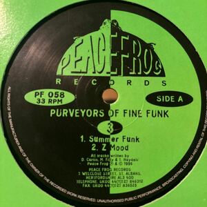 [ Purveyors Of Fine Funk - 3 - Peacefrog Records PF 058 ] Dan Curtin, Mike Filly, Tatsuro Hayashi