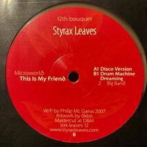 [ Microworld - This Is My Friend - Styrax Leaves strx leaves 12 ]_画像1