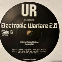 [ UR - Electronic Warfare 2.0 - Underground Resistance UR-072, Underground Resistance UR7-072 ] Mad Mike_画像7