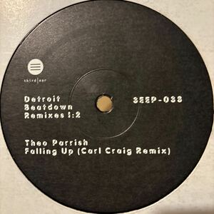 [ Theo Parrish - Detroit Beatdown Remixes 1:2 - Third Ear Recordings 3EEP-038 ] Carl Craig