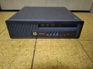 ミニPC HP EliteDesk i5-4690S SSD搭載