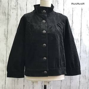 HusHusH HusHush half jacket 3 size black T-67 USED