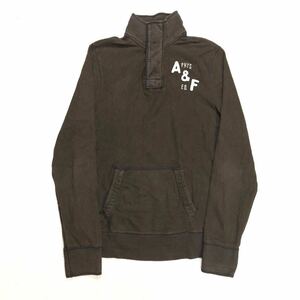 【人気】Abercrombie&Fitch アバクロ ハイネックカットソー スウェットシャツ 男性用 メンズ Lサイズ N-140