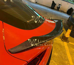2019UP トヨタ スープラ DB SUPRA カーボンリアウイング スポイラー エアロ カーボン綾織り ルーフスポイラー ディフューザー