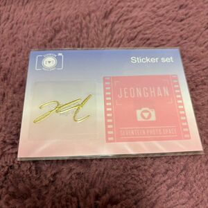 SEVENTEEN Photo space フォトスペースジョンハン サイン　ステッカーセット 公式