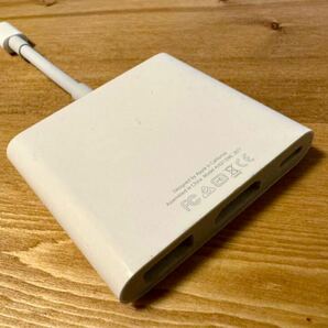 Apple純正 USB-C Digital AV Multiport Adapter A1621デジタル AV マルチアダプタの画像3