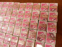 使用済 切手 / 10円 動植物国宝図案切手 ソメイヨシノ 染井吉野 桜 バラ 消印有 まとめて大量set(約13,000枚以上) レア_画像5