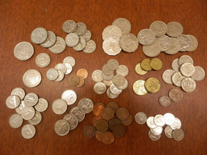 貨幣 硬貨 海外古銭 02 / カナダ オーストラリア ニュージーランド 重量:約500g 色々まとめて大量set