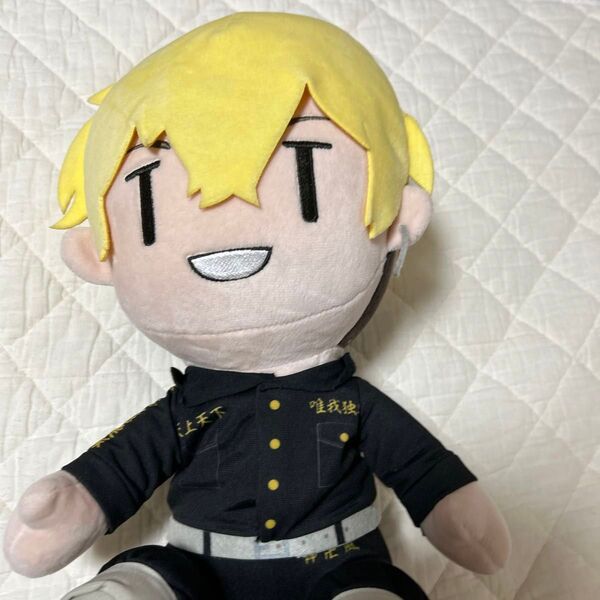 東京リベンジャーズ 千冬 ゲーセンで獲得した物です! ぬいぐるみ BIGぬいぐるみ